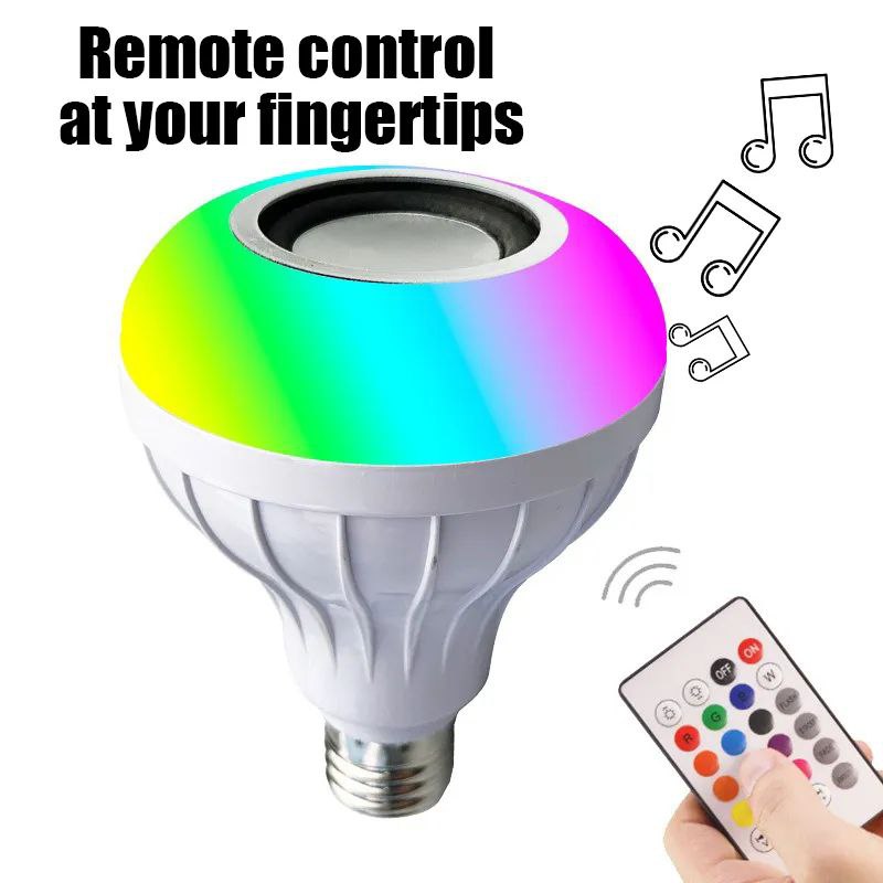 Bombillo parlante Bluetooth Multicolor