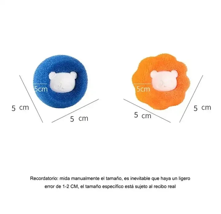 Bola Limpia pelo de lavadora