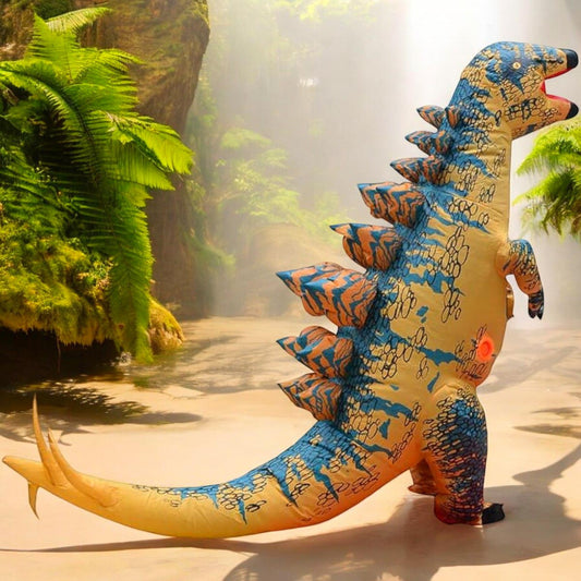 Disfraz Inflable De Dinosaurio.