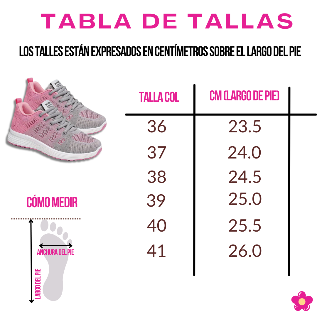 Tenis Mujer Suaves Livianos New Fashion