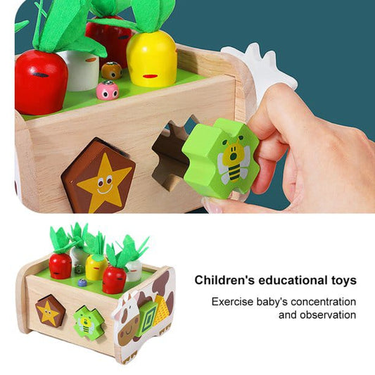 Juguete Montessori de madera para bebés