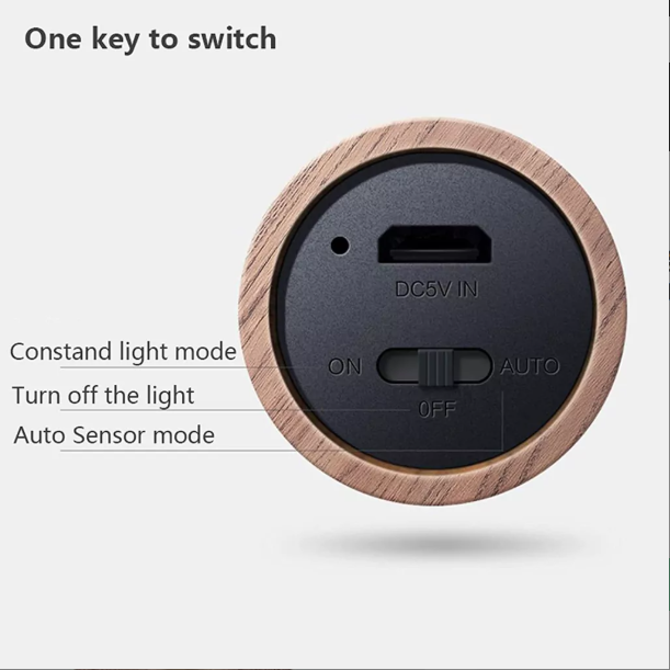 Lampara Led con sensor recargable