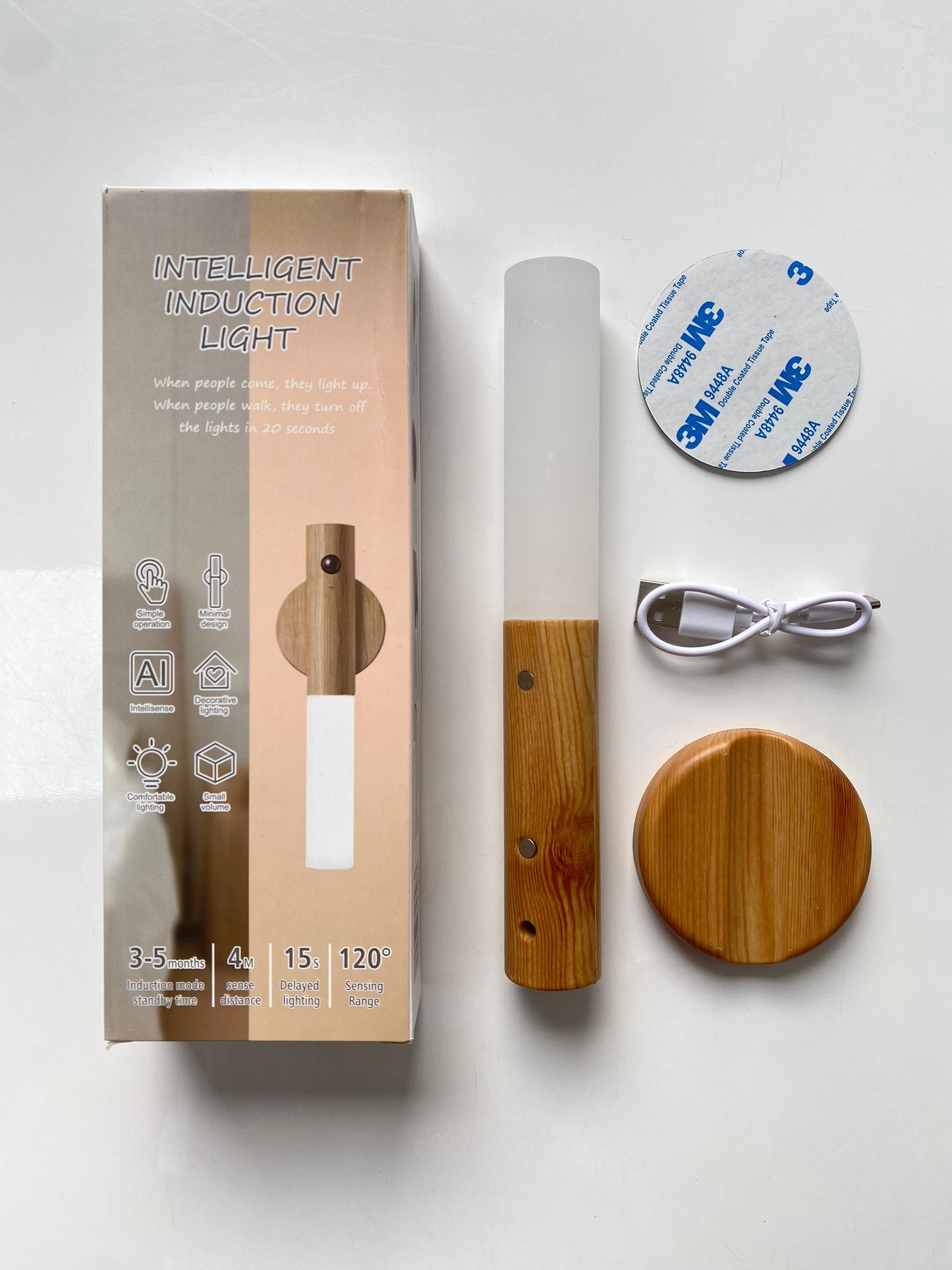 Lampara Led con sensor recargable