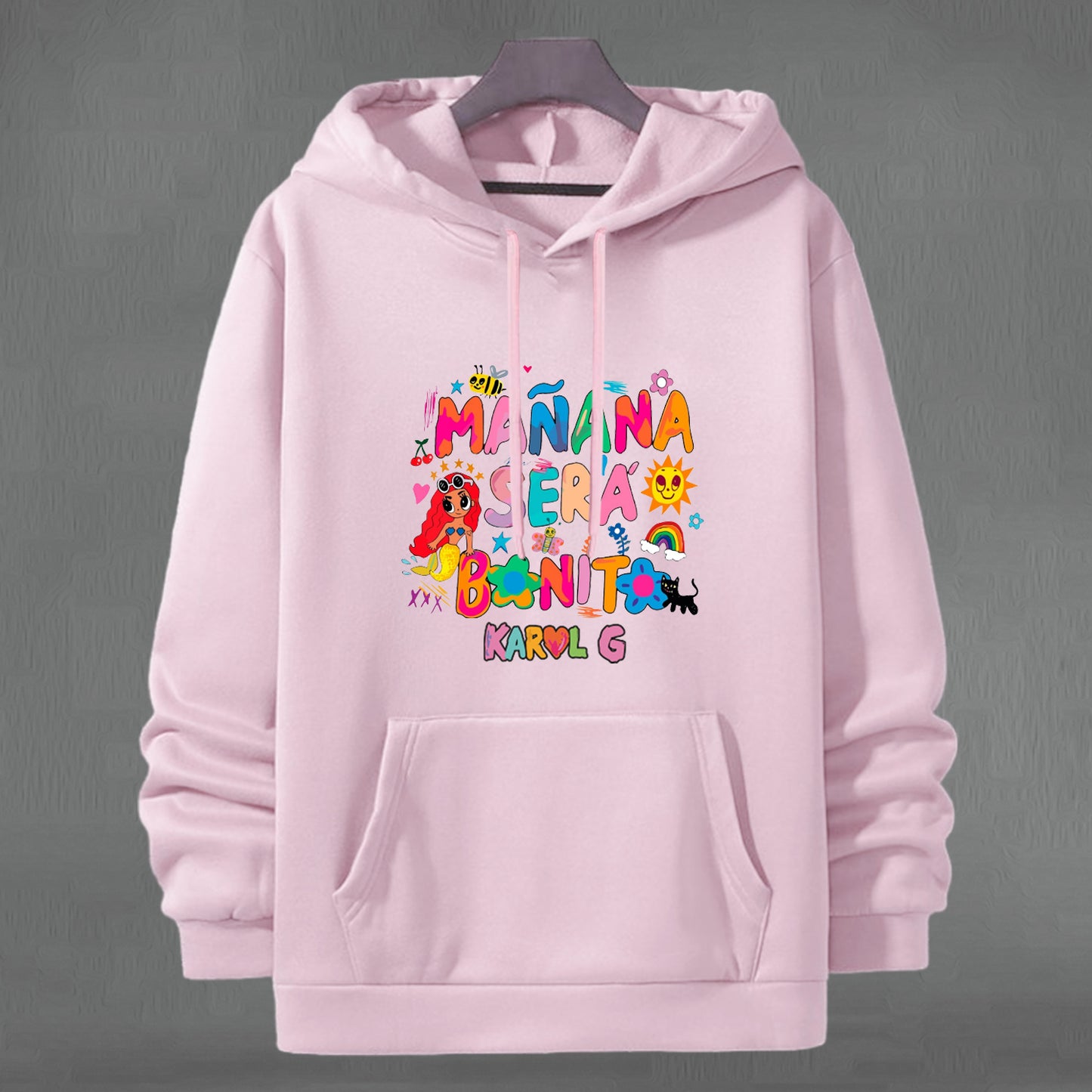BUZO HOODIE DAMA KAROL G ESTAMPADO