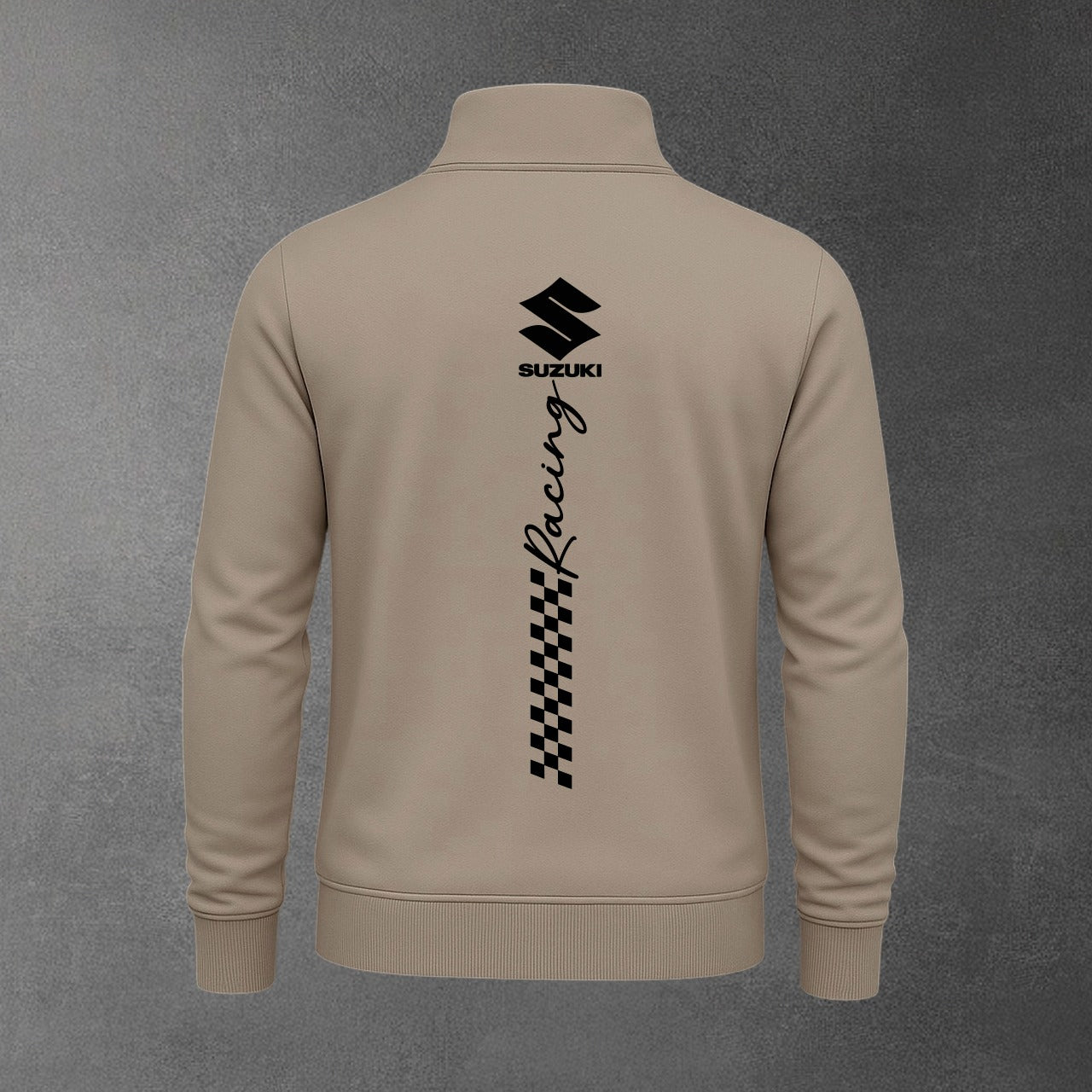 BUZO CUELLO ALTO MOTO SUZUKI ESTAMPADO