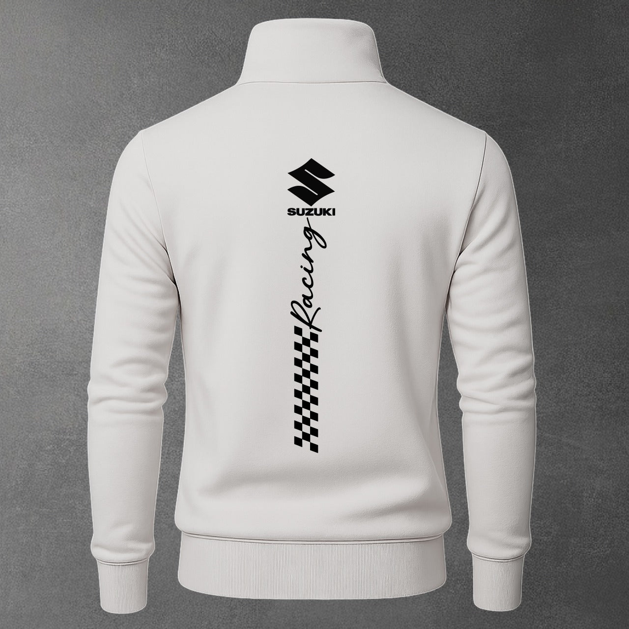 BUZO CUELLO ALTO MOTO SUZUKI ESTAMPADO