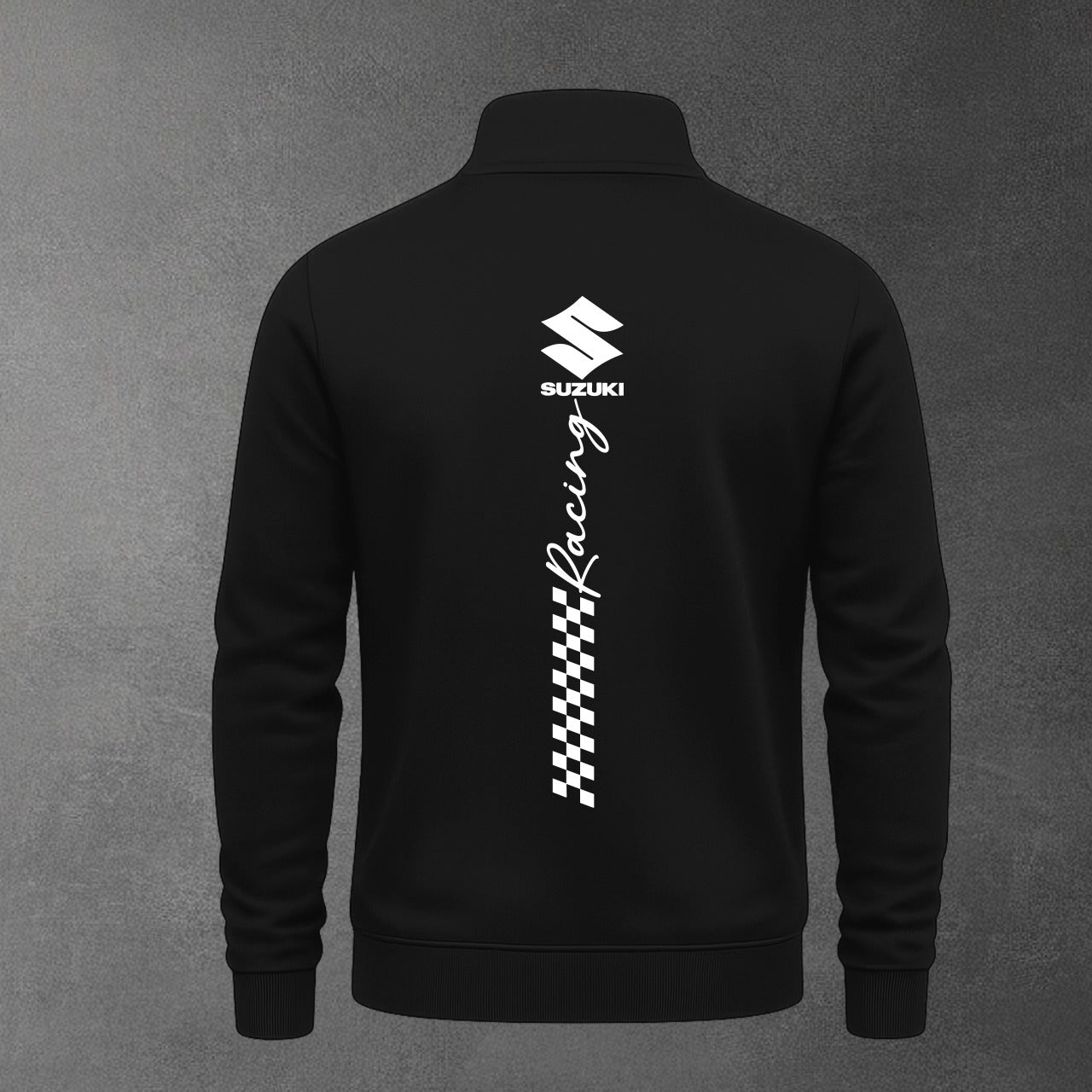 BUZO CUELLO ALTO MOTO SUZUKI ESTAMPADO