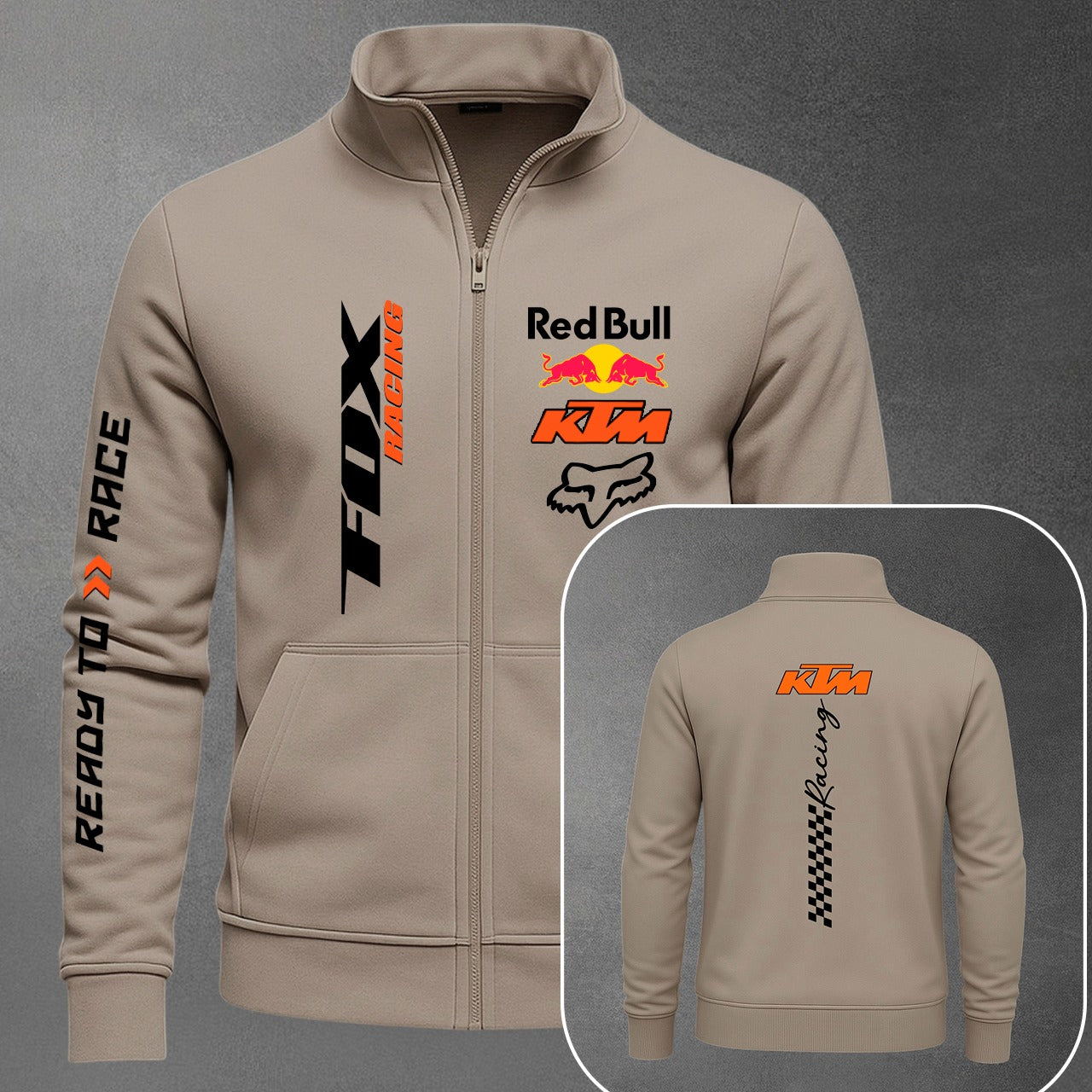 BUZO CUELLO ALTO MOTO KTM ESTAMPADO