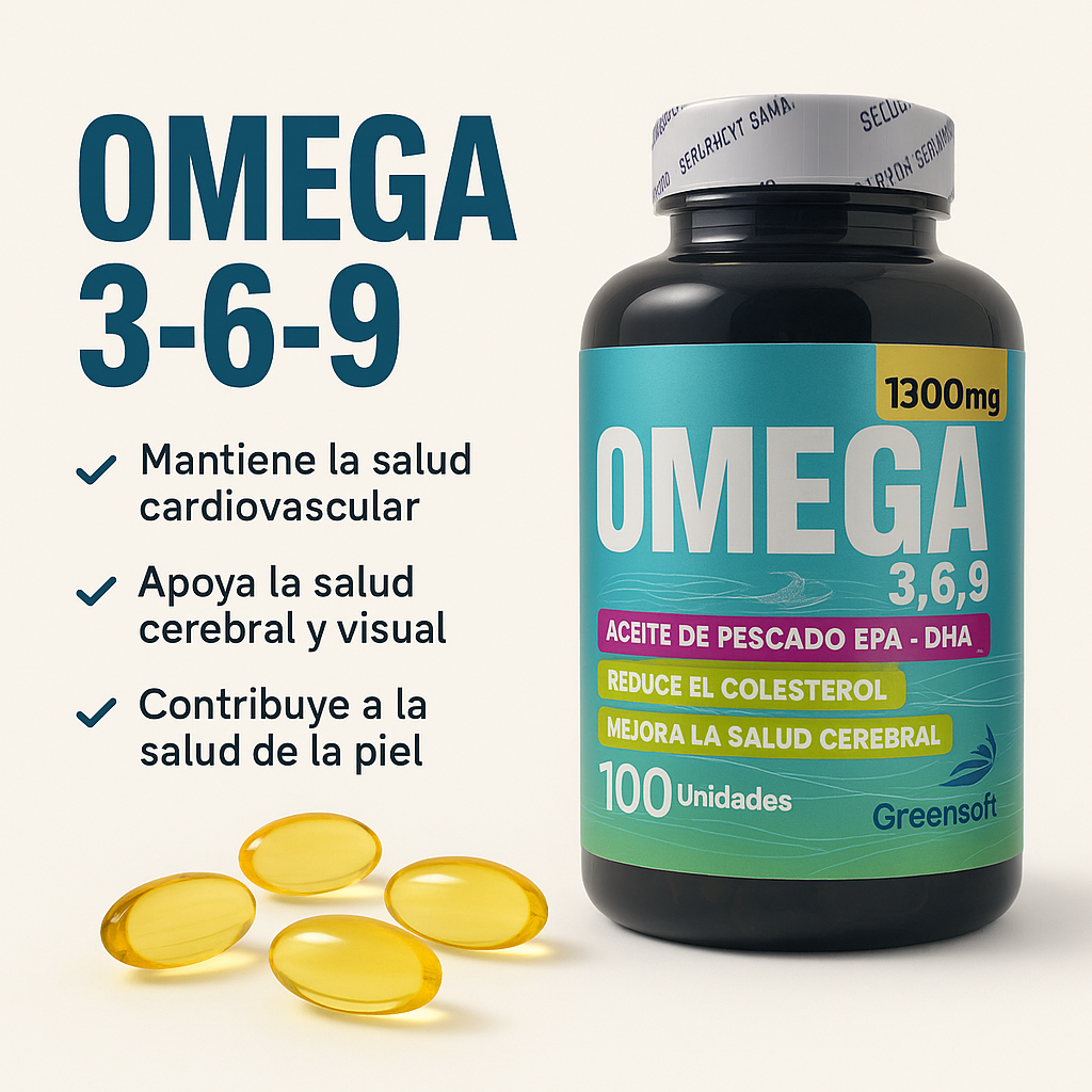 Omega 3, 6 y 9 2x1