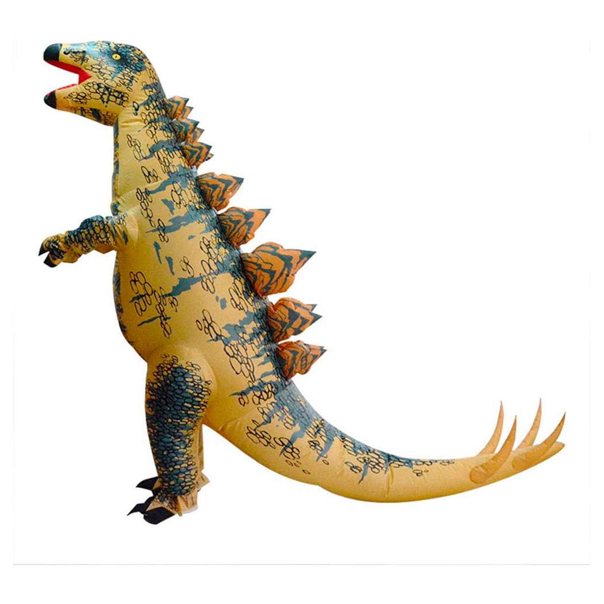 Disfraz Inflable De Dinosaurio.