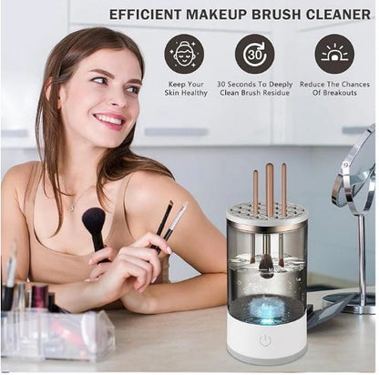 Limpiador De Brochas De Maquillaje Electri