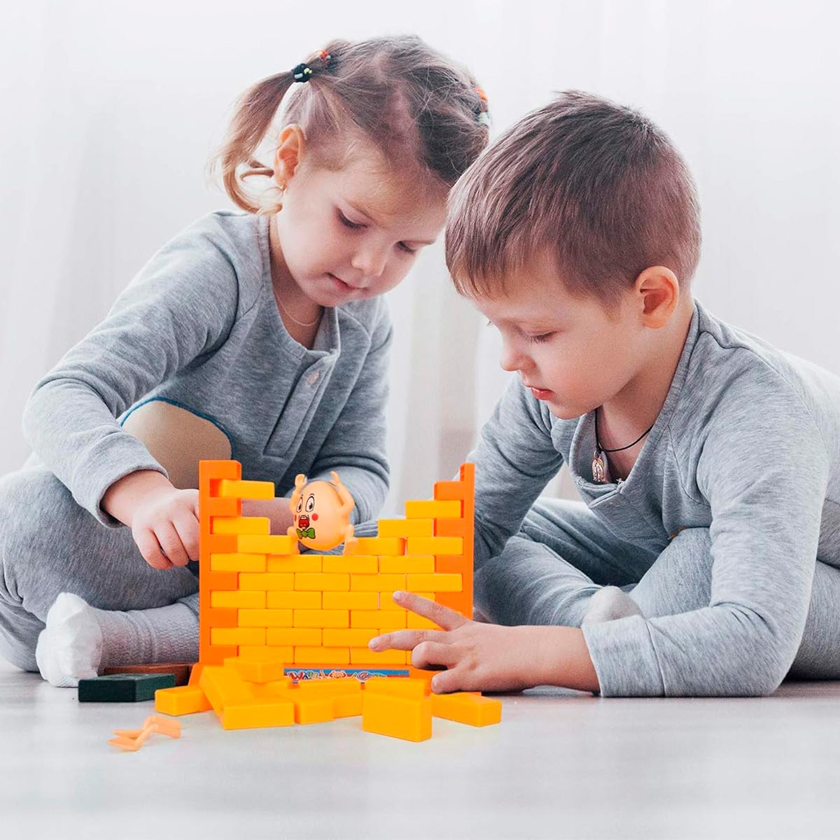 Juego Mesa Bloques Pared Armable