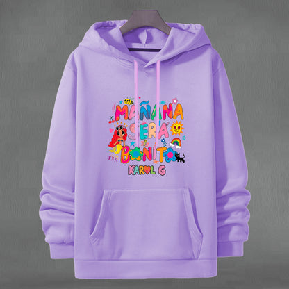 BUZO HOODIE DAMA KAROL G ESTAMPADO