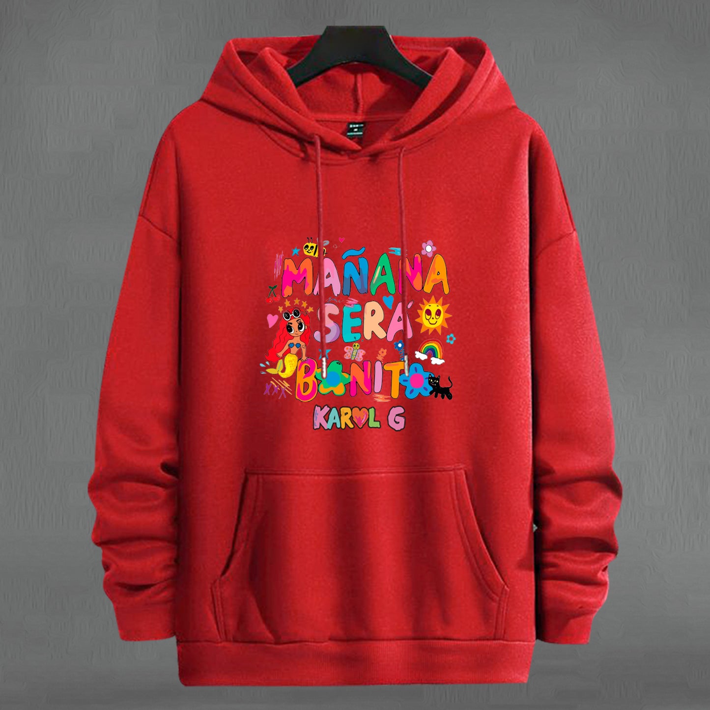 BUZO HOODIE DAMA KAROL G ESTAMPADO