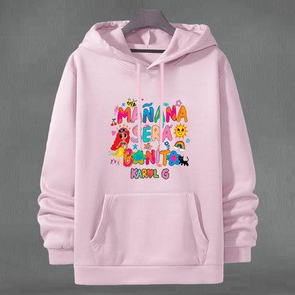 BUZO HOODIE DAMA KAROL G ESTAMPADO