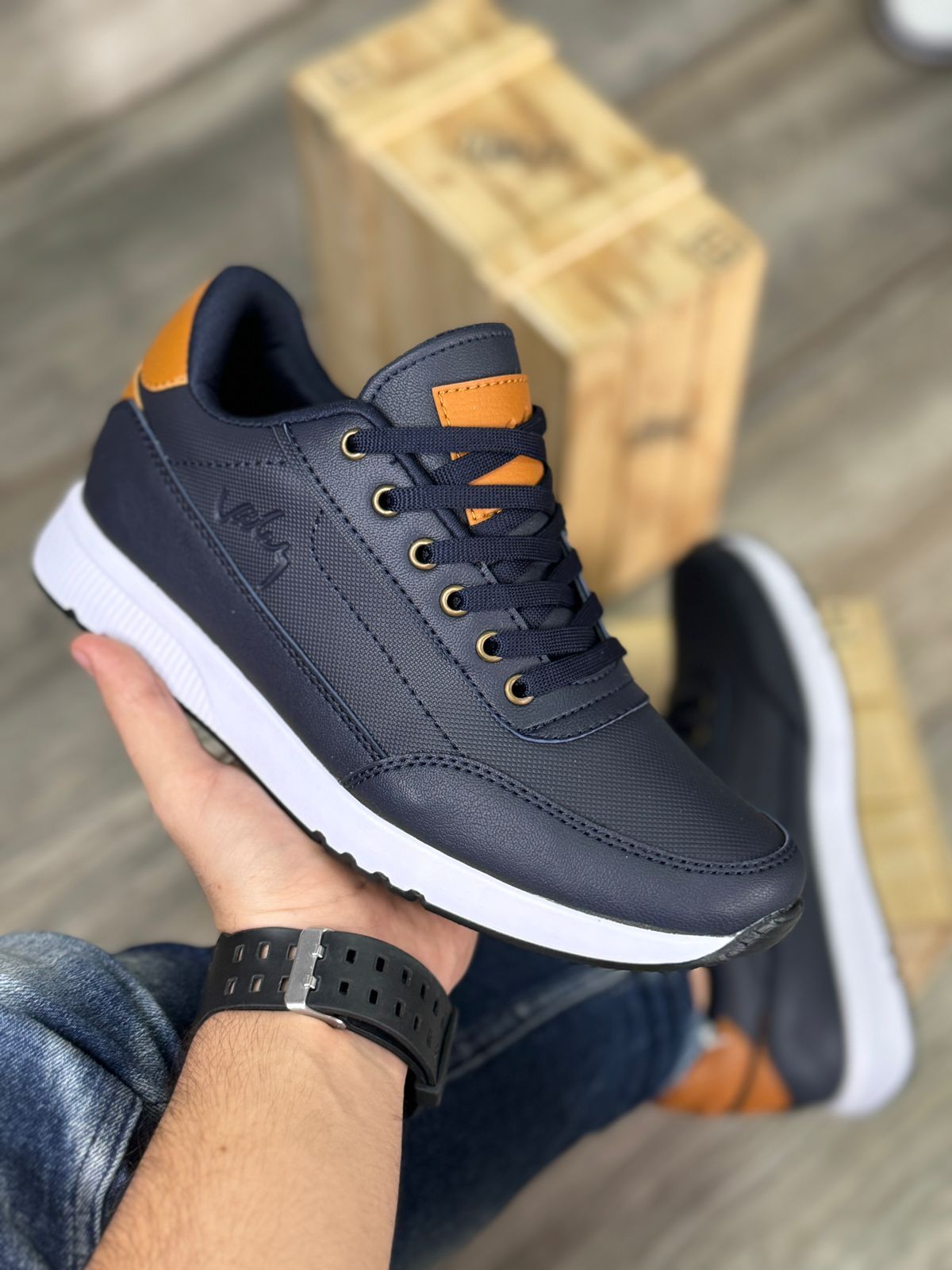 Nuevos Tenis Velez Caballero