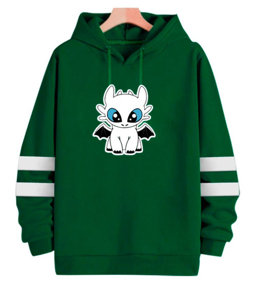 Hoodie Verde Furia Luminosa