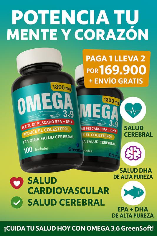 Omega 3, 6 y 9 2x1