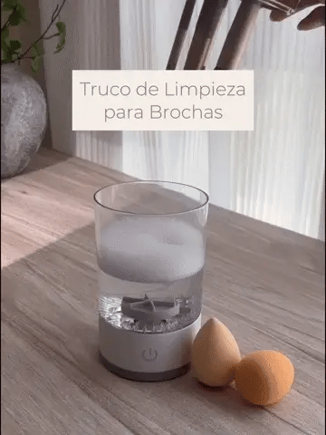 Limpiador De Brochas De Maquillaje Electri