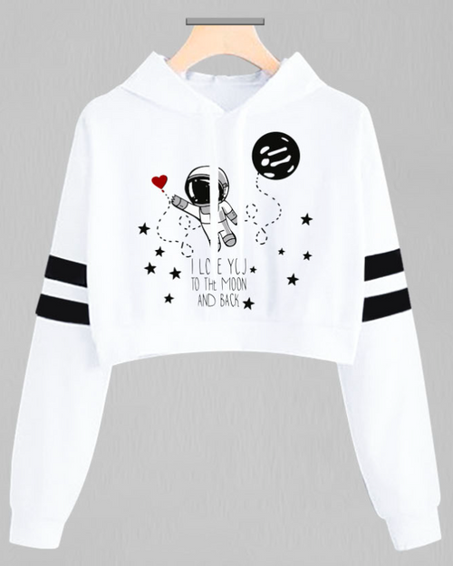 Hoodie Astronauta Blanco