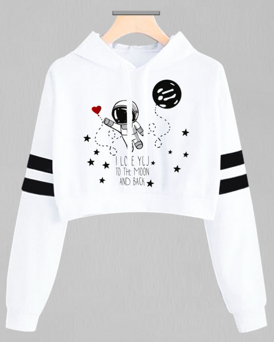 Hoodie Astronauta Blanco