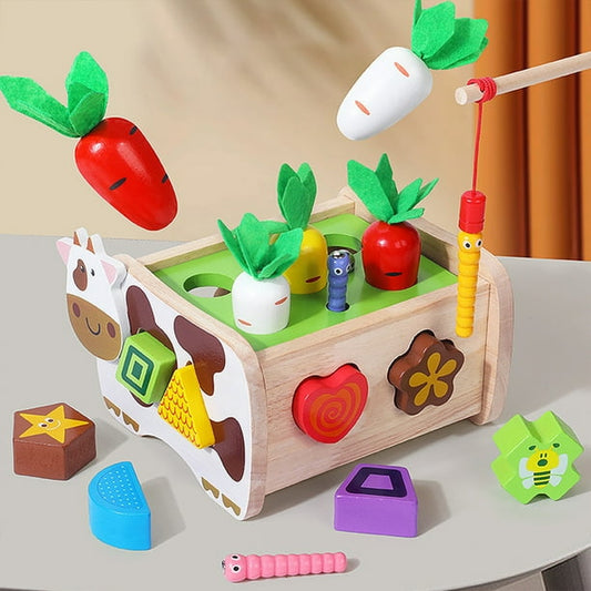 Juguete Montessori de madera para bebés