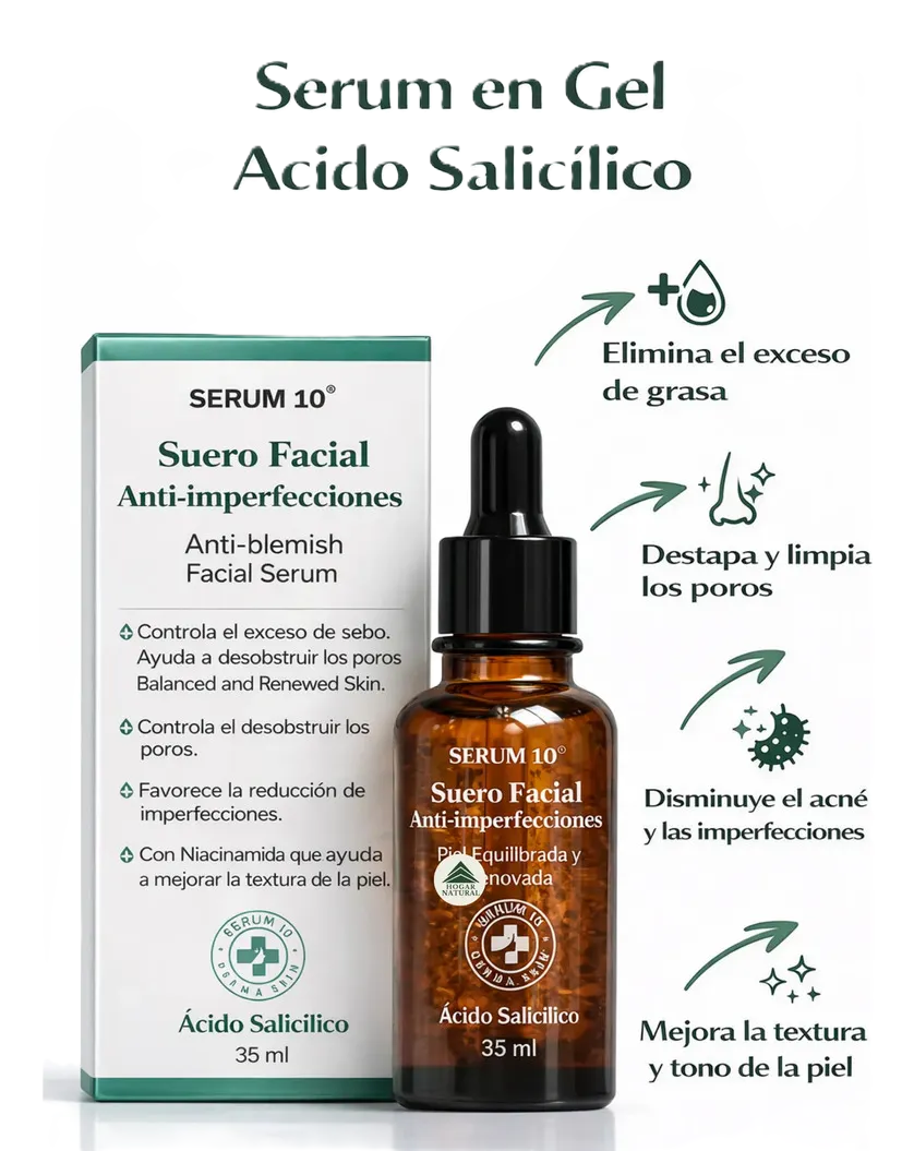 ClearNight™ – Suero Anti-Imperfecciones con Ácido Salicílico + Obsequio